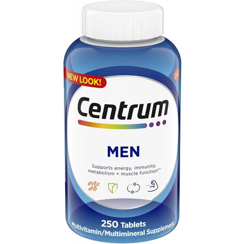 Vitamin tổng hợp cho nam Centrum Men Multivitamin 250 viên